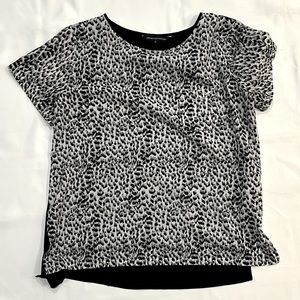Leopard print blouse